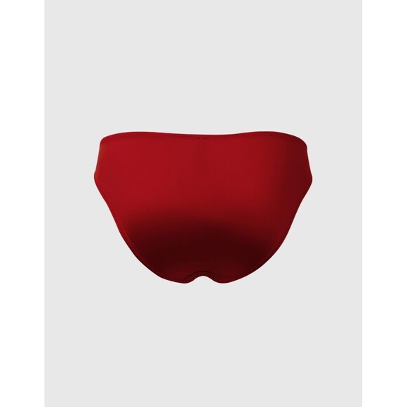 House of Desire Liquid Satin Silky Hipster Panties, Samba Red, Size M - Picture 6 of 7